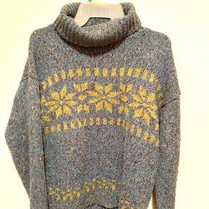 Blue J. Vintage Sweater Cowl Neck  Large
